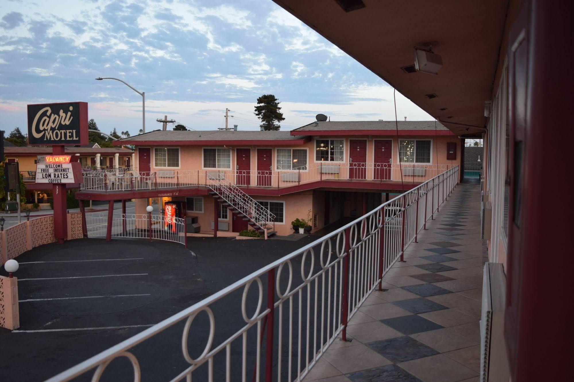 Capri Motel Santa Cruz Beach Boardwalk Zewnętrze zdjęcie